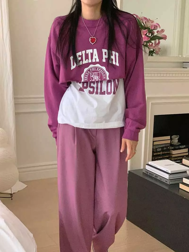 Jkichi - Korean Women Fashion - #womensfashion - Delta Sweatshirt - 5