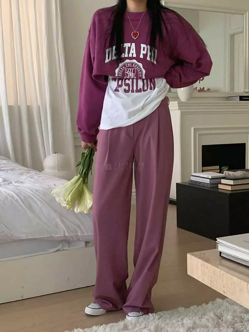 Jkichi - Korean Women Fashion - #womensfashion - Delta Sweatshirt - 7