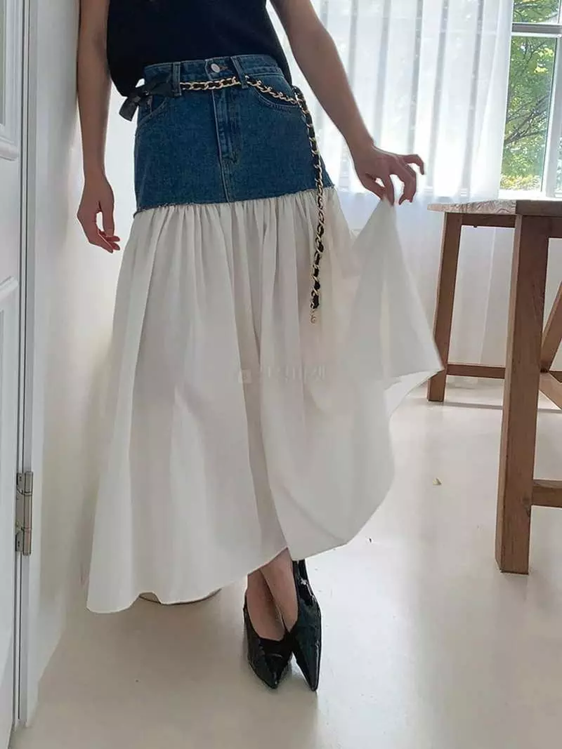 Jkichi - Korean Women Fashion - #womensfashion - 1038 Layered Skirt