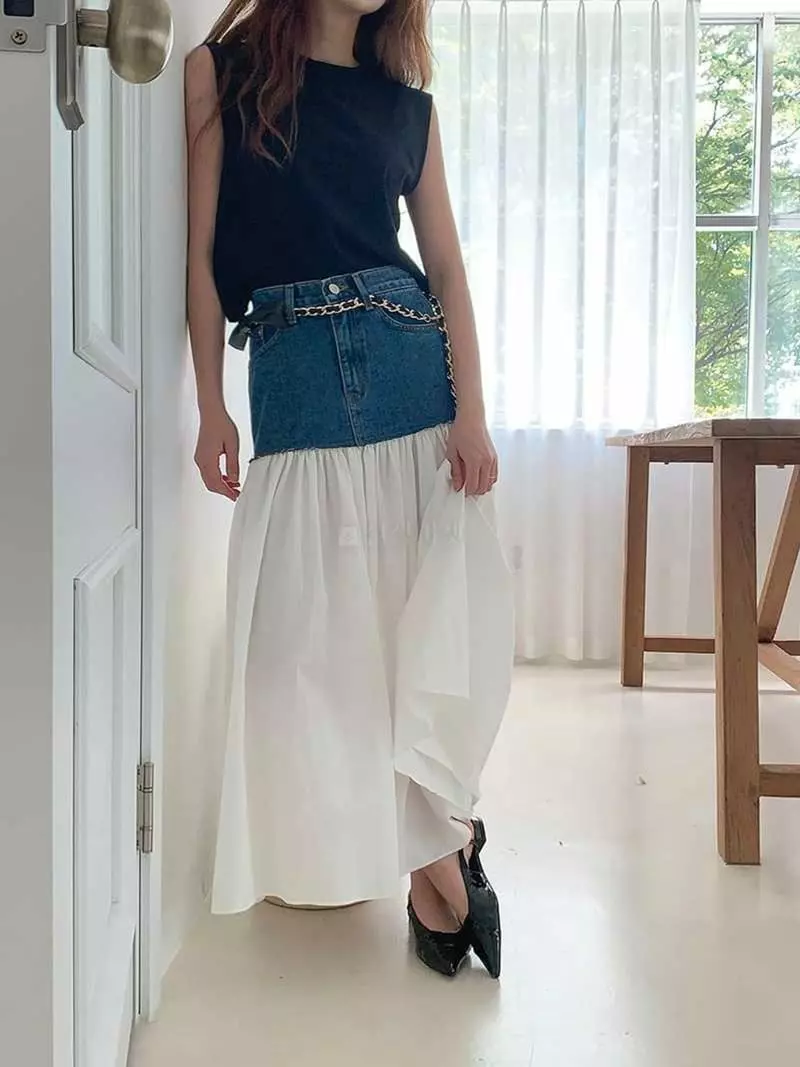 Jkichi - Korean Women Fashion - #womensfashion - 1038 Layered Skirt - 3