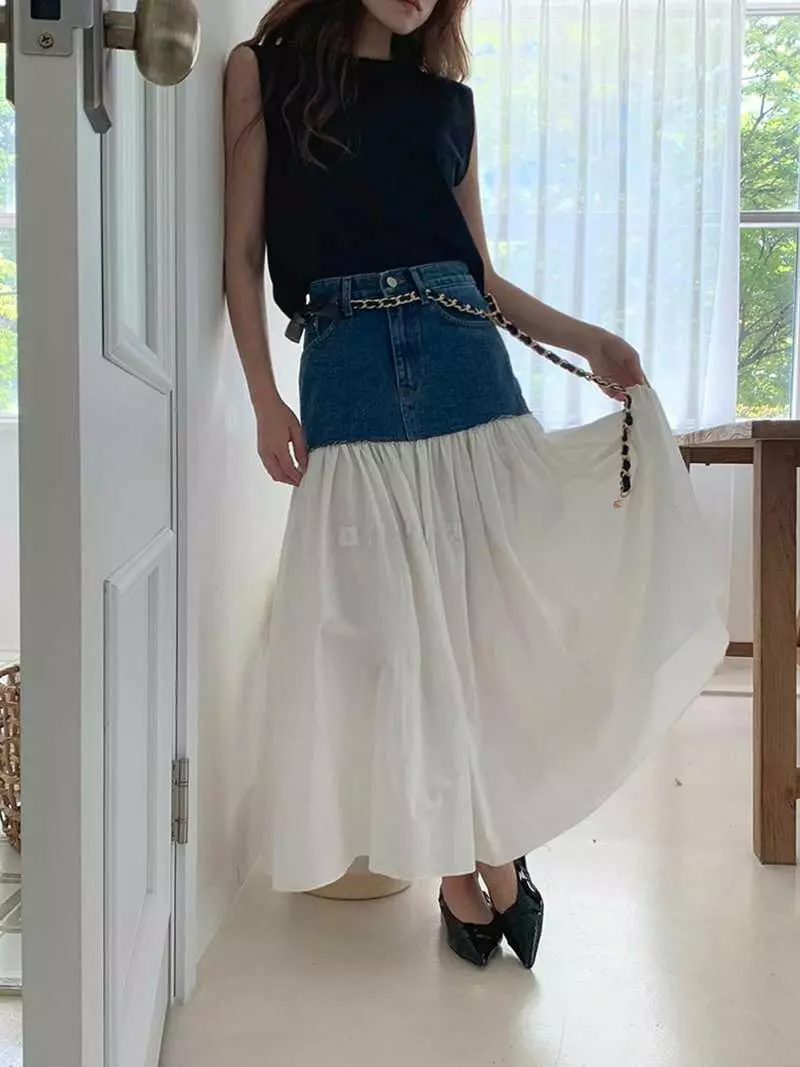 Jkichi - Korean Women Fashion - #womensfashion - 1038 Layered Skirt - 5