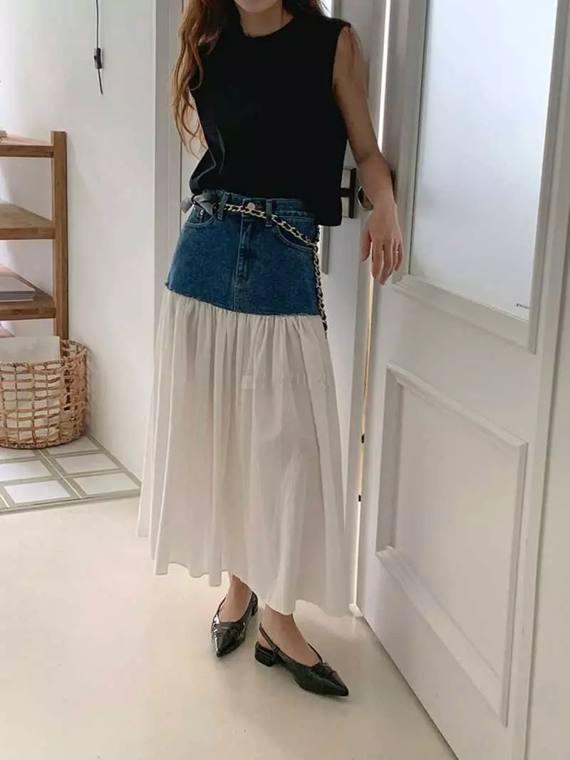 Jkichi - Korean Women Fashion - #womensfashion - 1038 Layered Skirt - 7