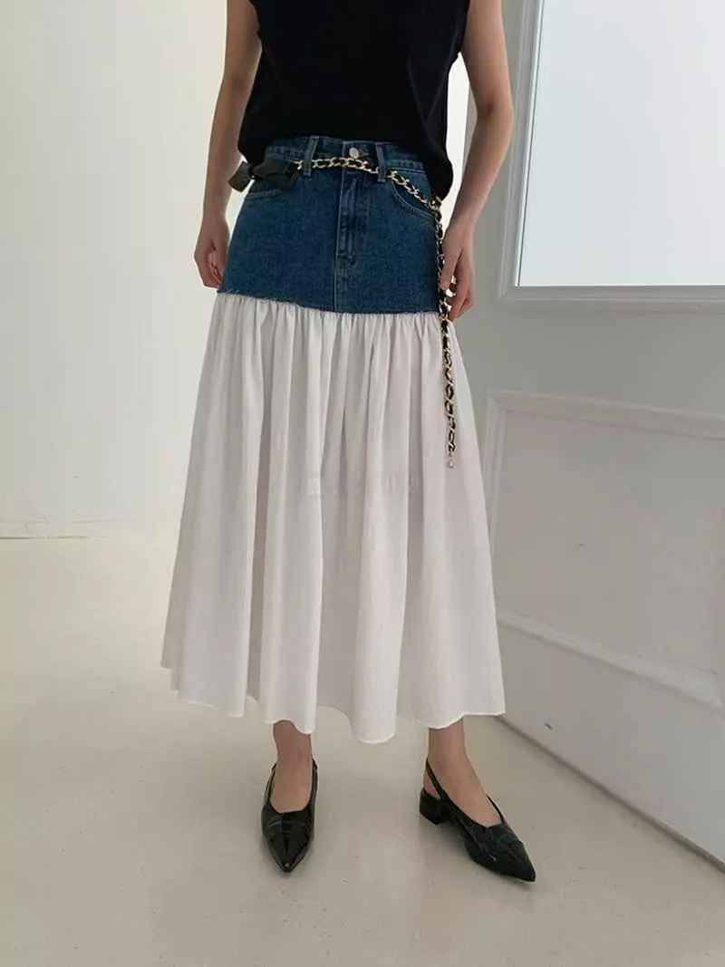 Jkichi - Korean Women Fashion - #womensfashion - 1038 Layered Skirt - 9