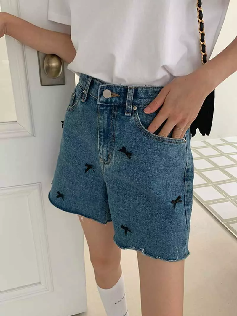 Jkichi - Korean Women Fashion - #womensfashion - 102 Ribbon Shorts - 3