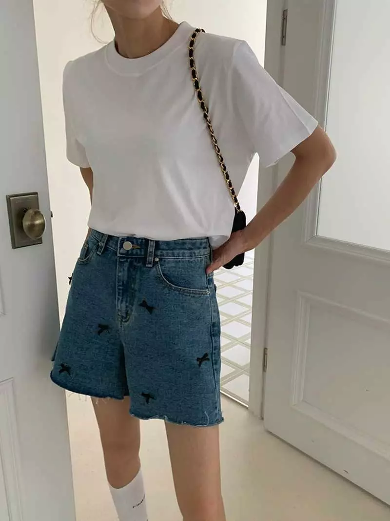 Jkichi - Korean Women Fashion - #womensfashion - 102 Ribbon Shorts - 5