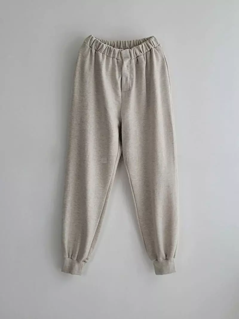 Jshop - Korean Women Fashion - #momslook - Terry Pants - 5