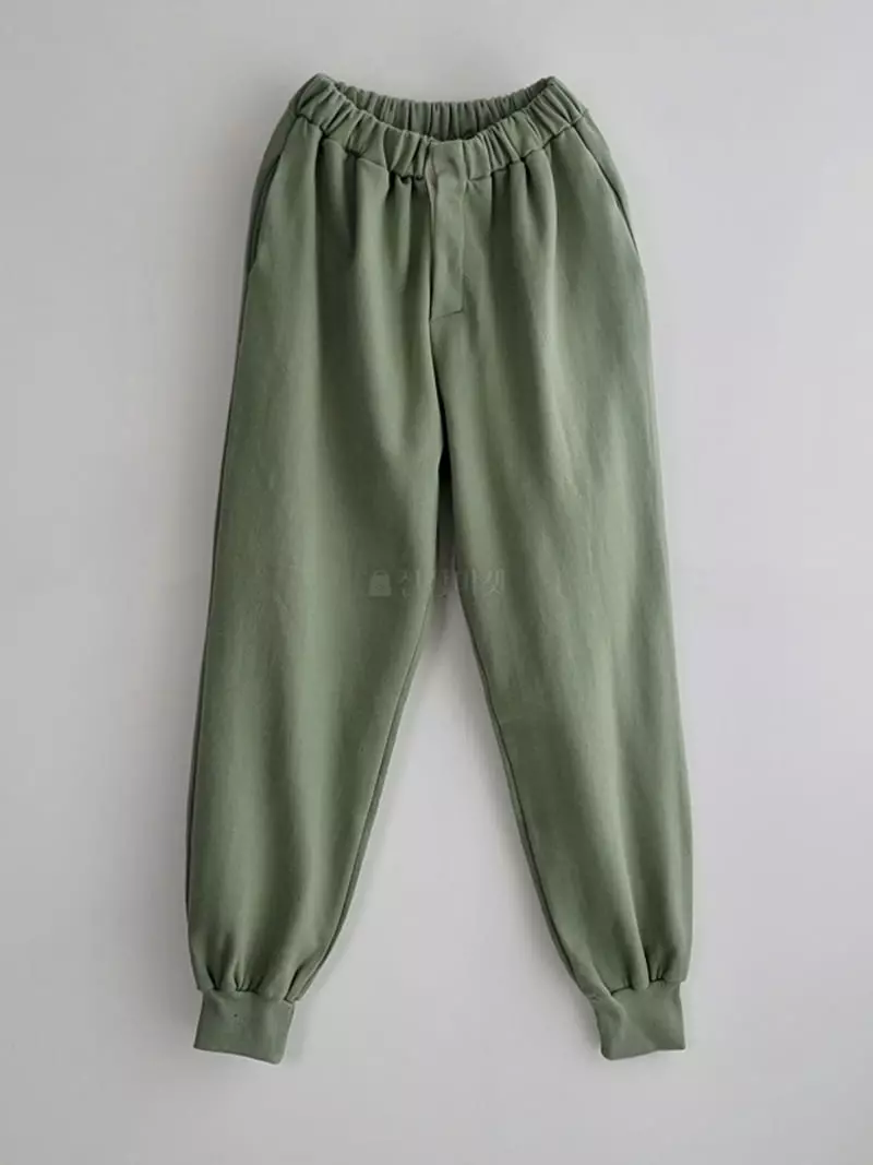 Jshop - Korean Women Fashion - #momslook - Terry Pants - 9