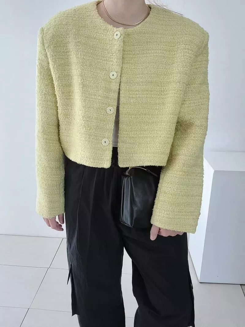 Jshop - Korean Women Fashion - #womensfashion - Twid Jacket - 4