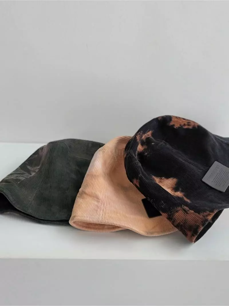 Jshop - Korean Women Fashion - #womensfashion - Tie Dye Rib Bucket Hat - 4