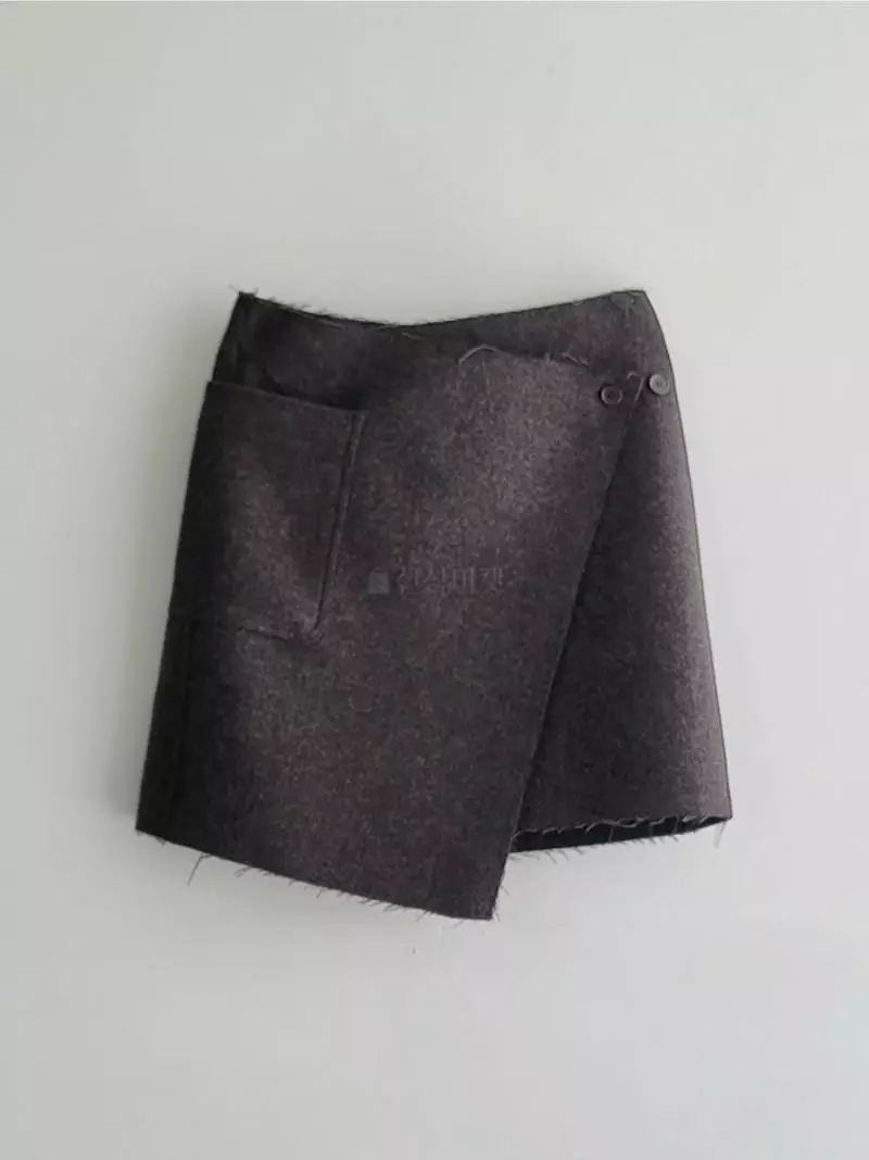 Jshop - Korean Women Fashion - #womensfashion - Double Wrap Skirt - 5