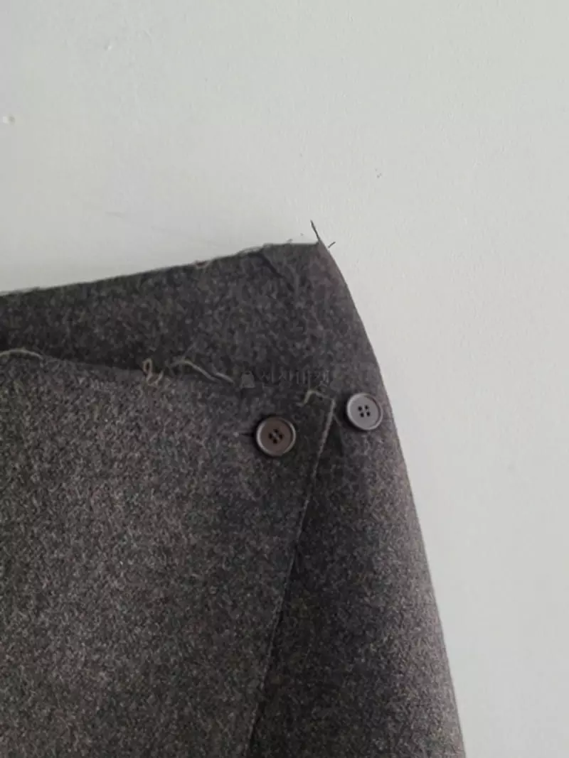 Jshop - Korean Women Fashion - #womensfashion - Double Wrap Skirt - 7