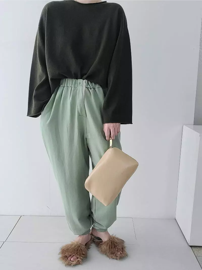 Jshop - Korean Women Fashion - #womensfashion - Terry Pants - 2