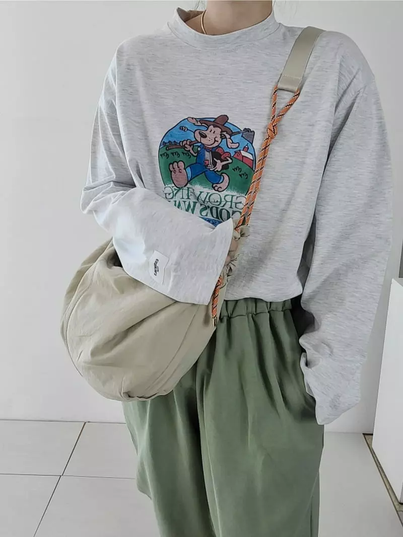 Jshop - Korean Women Fashion - #momslook - Lupy Tee - 4
