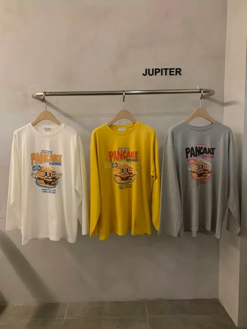 Jupiter - Korean Women Fashion - #momslook - Pan Cake Tee