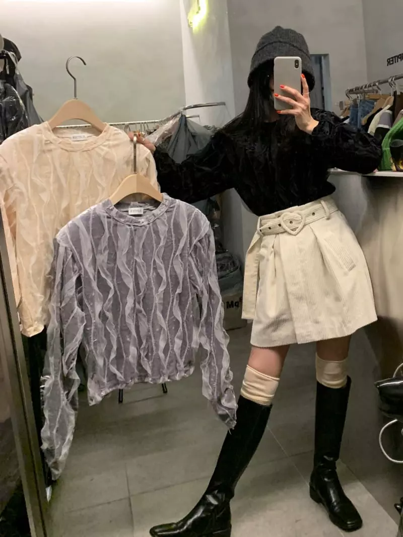 Jupiter - Korean Women Fashion - #momslook - Flow Tee - 3