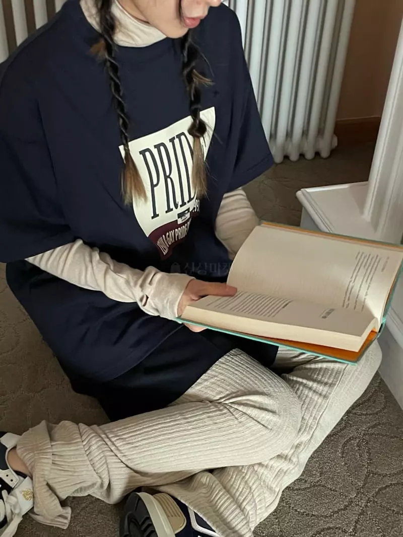 Kare - Korean Women Fashion - #momslook - Pride Tee - 12