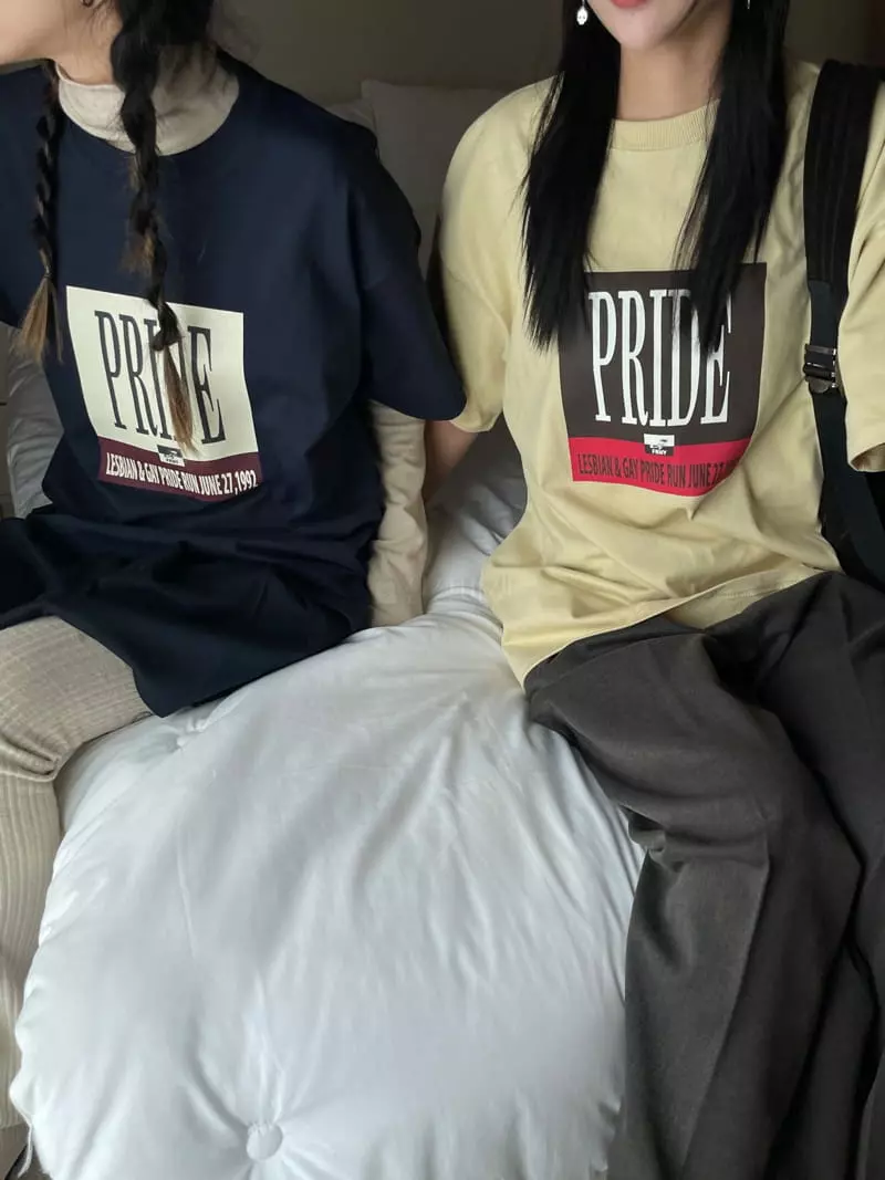 Kare - Korean Women Fashion - #momslook - Pride Tee - 8