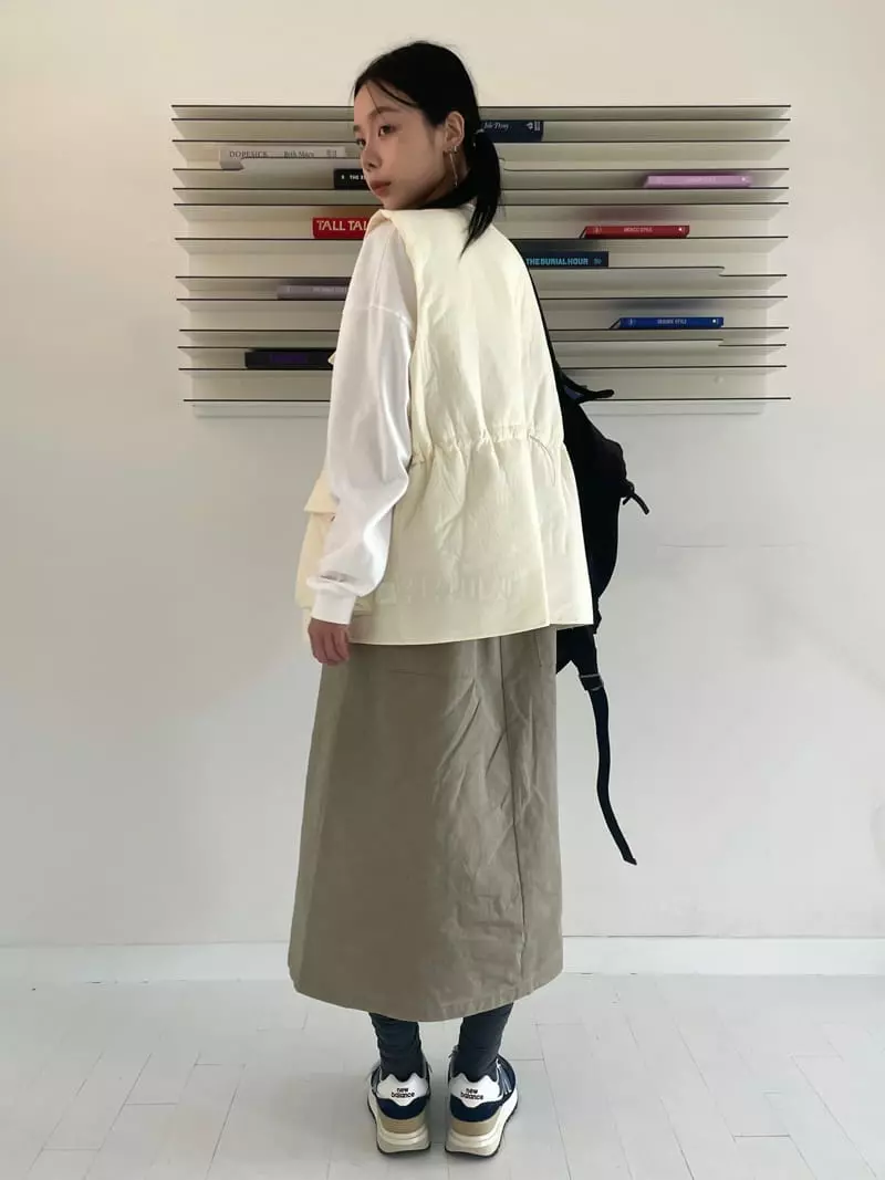 Kare - Korean Women Fashion - #momslook - Pocket Padding Vest