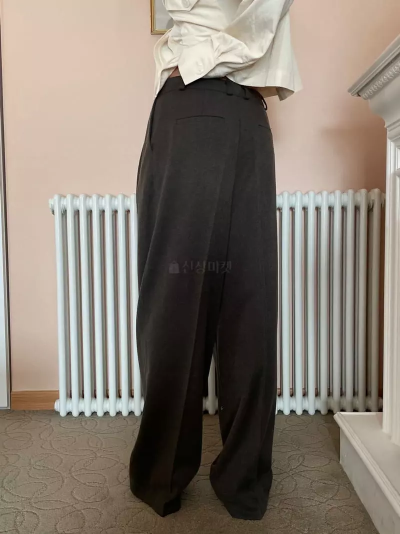 Kare - Korean Women Fashion - #momslook - Two Tuck Pants - 3