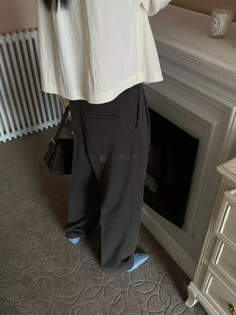 Kare - Korean Women Fashion - #momslook - Two Tuck Pants - 5