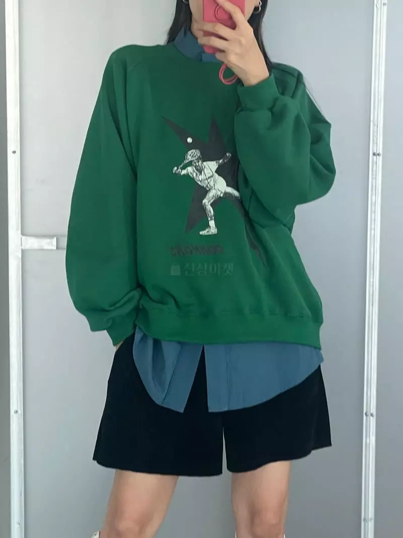 Kare - Korean Women Fashion - #momslook - Conos Sweatshirt - 6