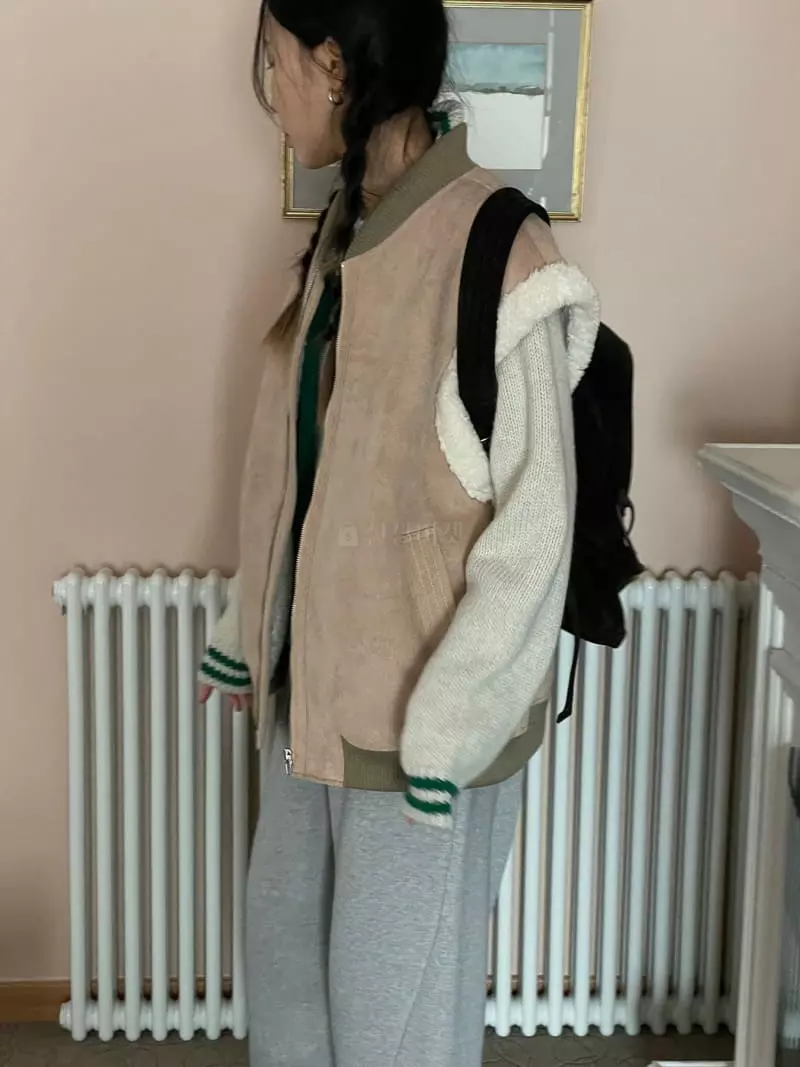 Kare - Korean Women Fashion - #momslook - Caramel Vest