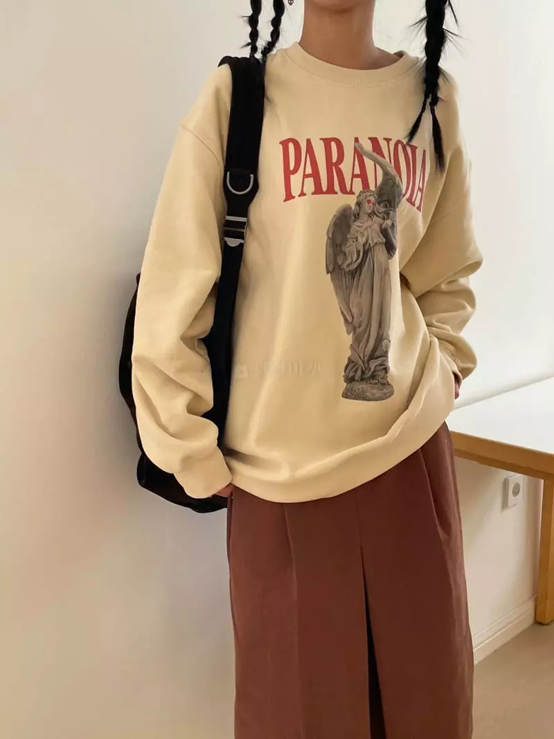 Kare - Korean Women Fashion - #momslook - Edd Sweatshirt