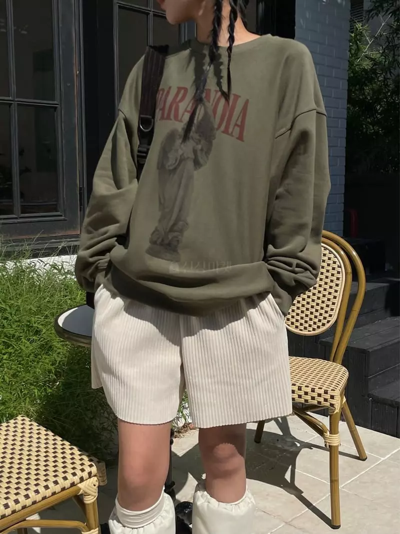 Kare - Korean Women Fashion - #momslook - Edd Sweatshirt - 7