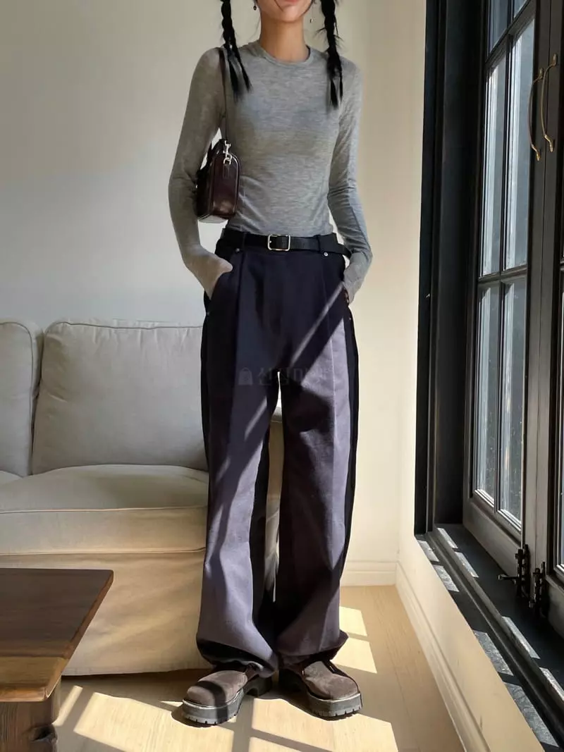 Kare - Korean Women Fashion - #momslook - Salt Pants - 7