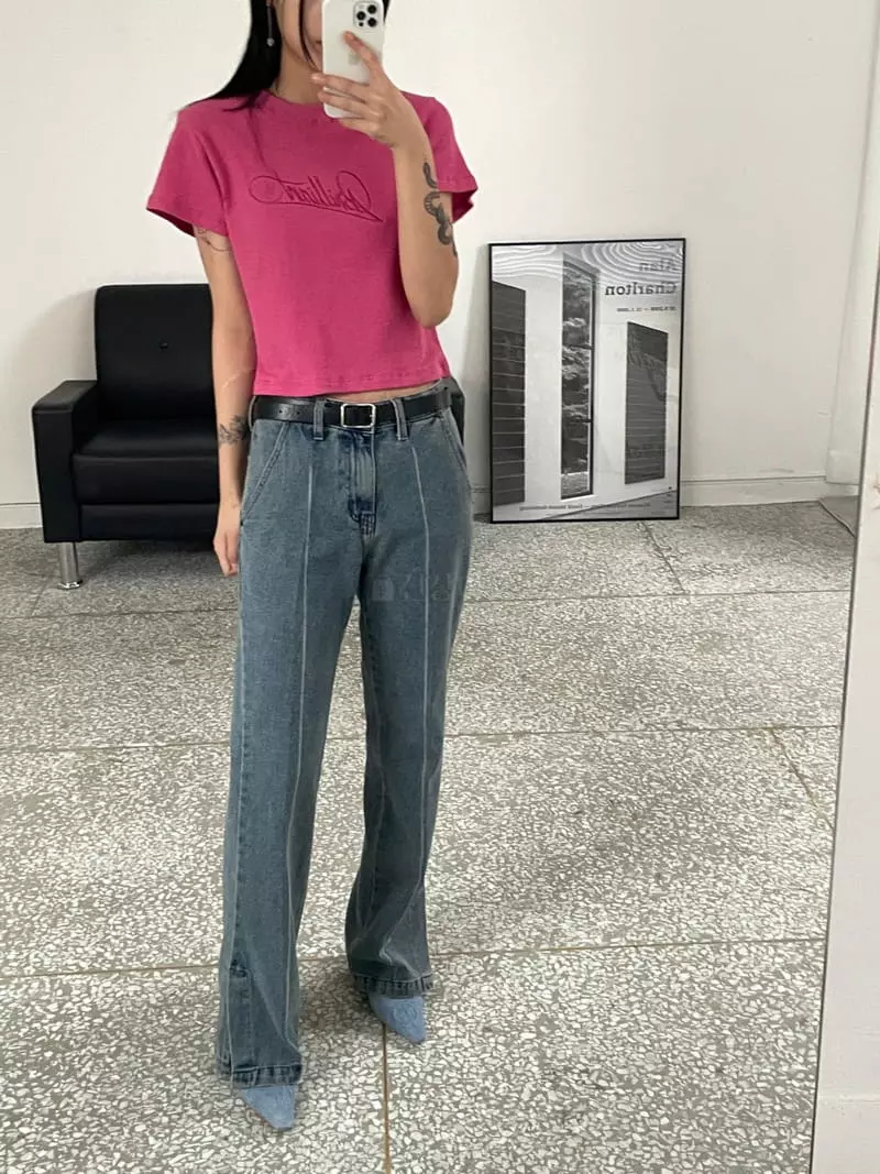 Kare - Korean Women Fashion - #momslook - Blan Tee