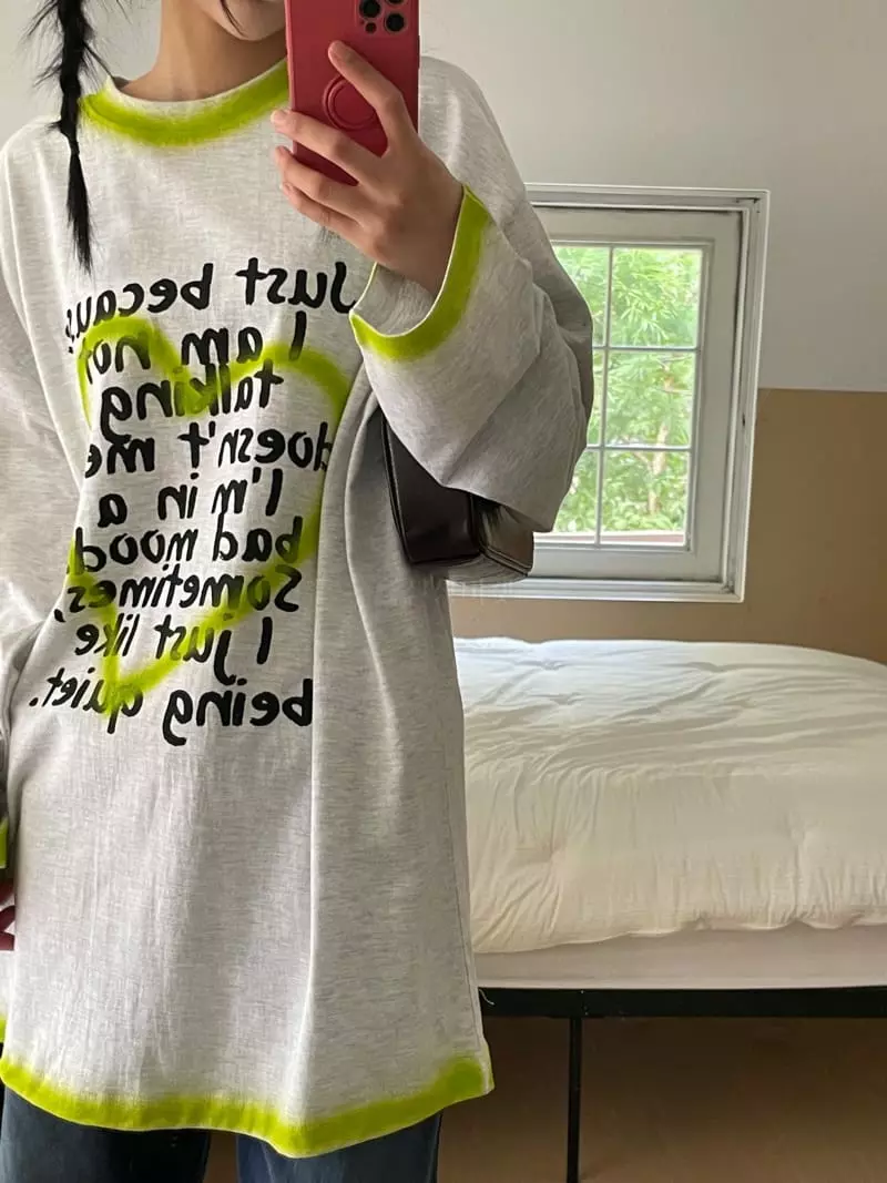 Kare - Korean Women Fashion - #momslook - Mood Tee - 10