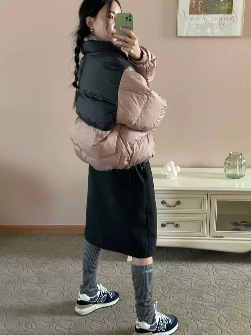 Kare - Korean Women Fashion - #momslook - Matching Padding Jacket - 8