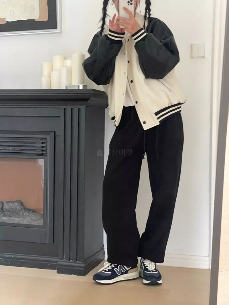 Kare - Korean Women Fashion - #momslook - Rien Terry Pants - 11