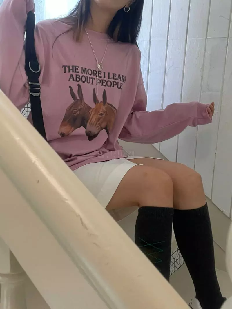 Kare - Korean Women Fashion - #momslook - Holls Tee - 8