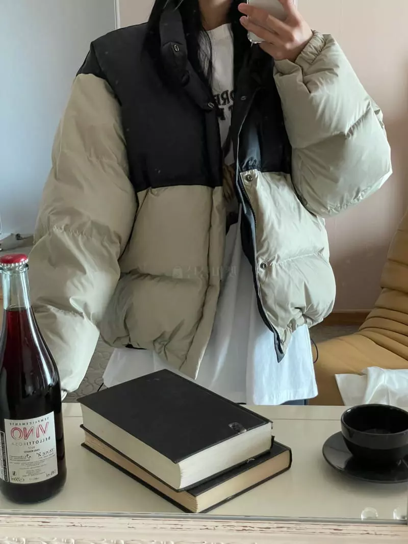 Kare - Korean Women Fashion - #pursuepretty - Matching Padding Jacket - 2