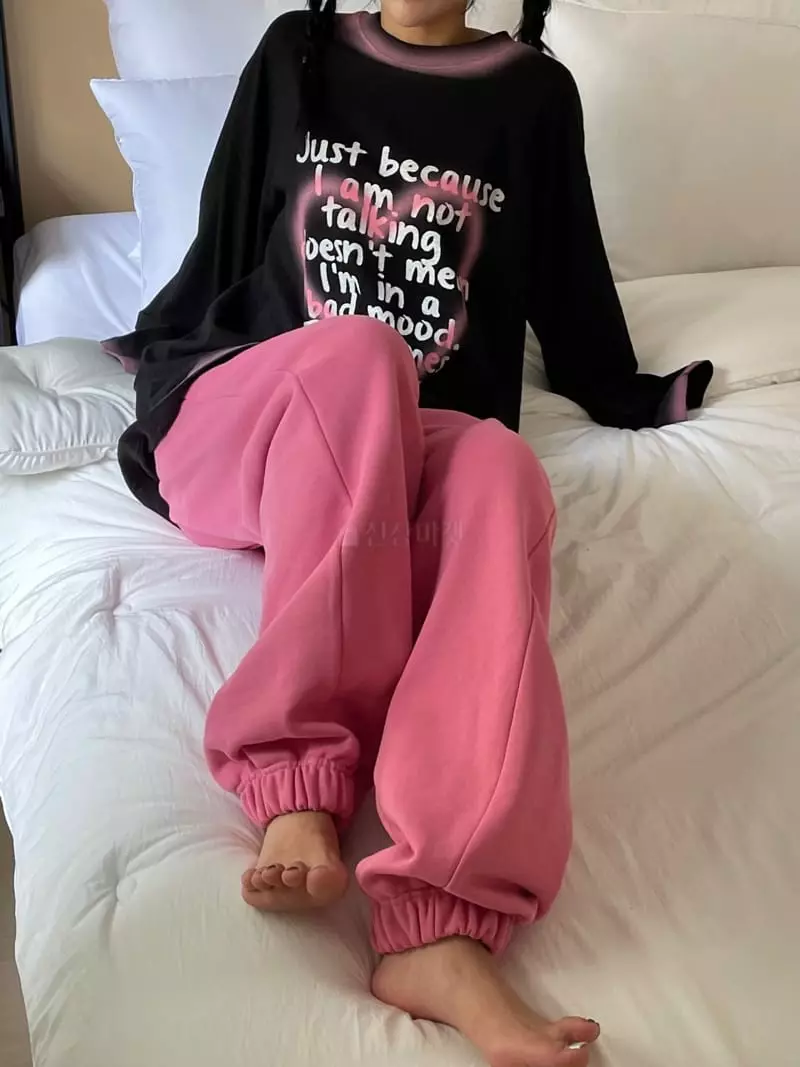 Kare - Korean Women Fashion - #pursuepretty - Rien Terry Pants