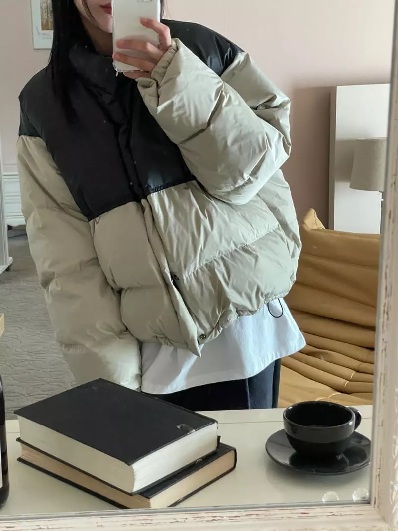 Kare - Korean Women Fashion - #restrostyle - Matching Padding Jacket - 3