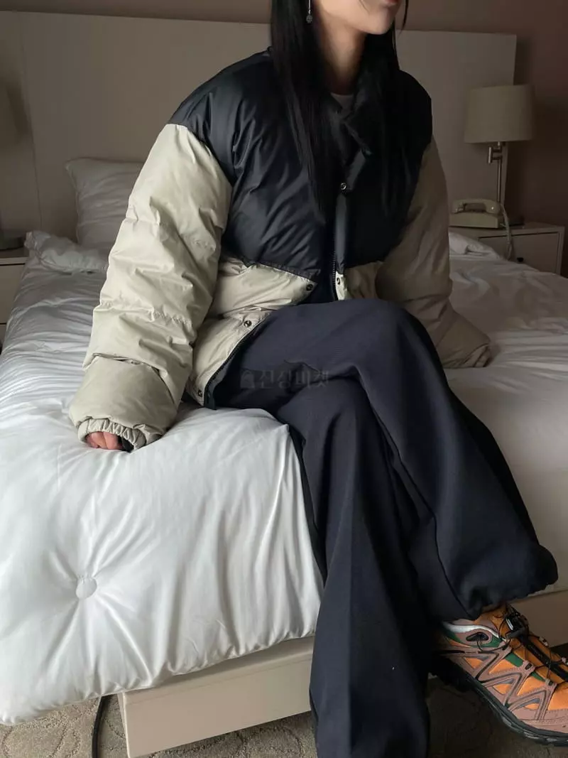 Kare - Korean Women Fashion - #shopsmall - Matching Padding Jacket - 5