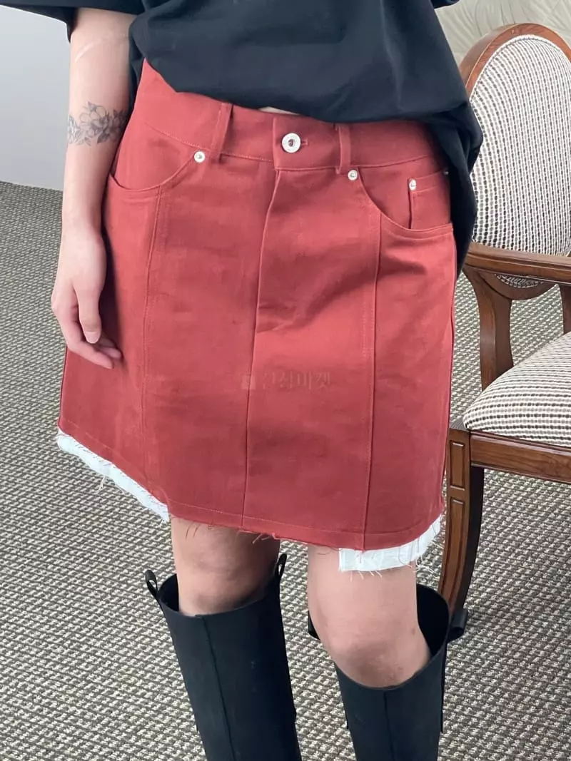 Kare - Korean Women Fashion - #thatsdarling - Denber Skirt - 2
