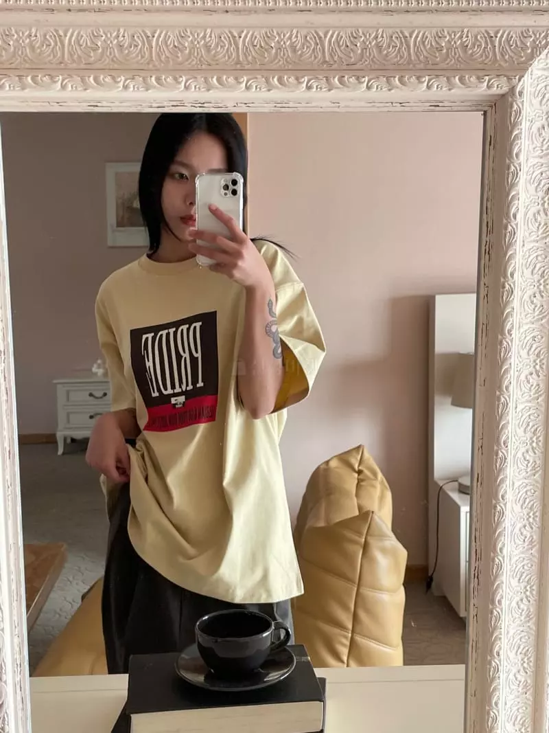 Kare - Korean Women Fashion - #womensfashion - Pride Tee - 7