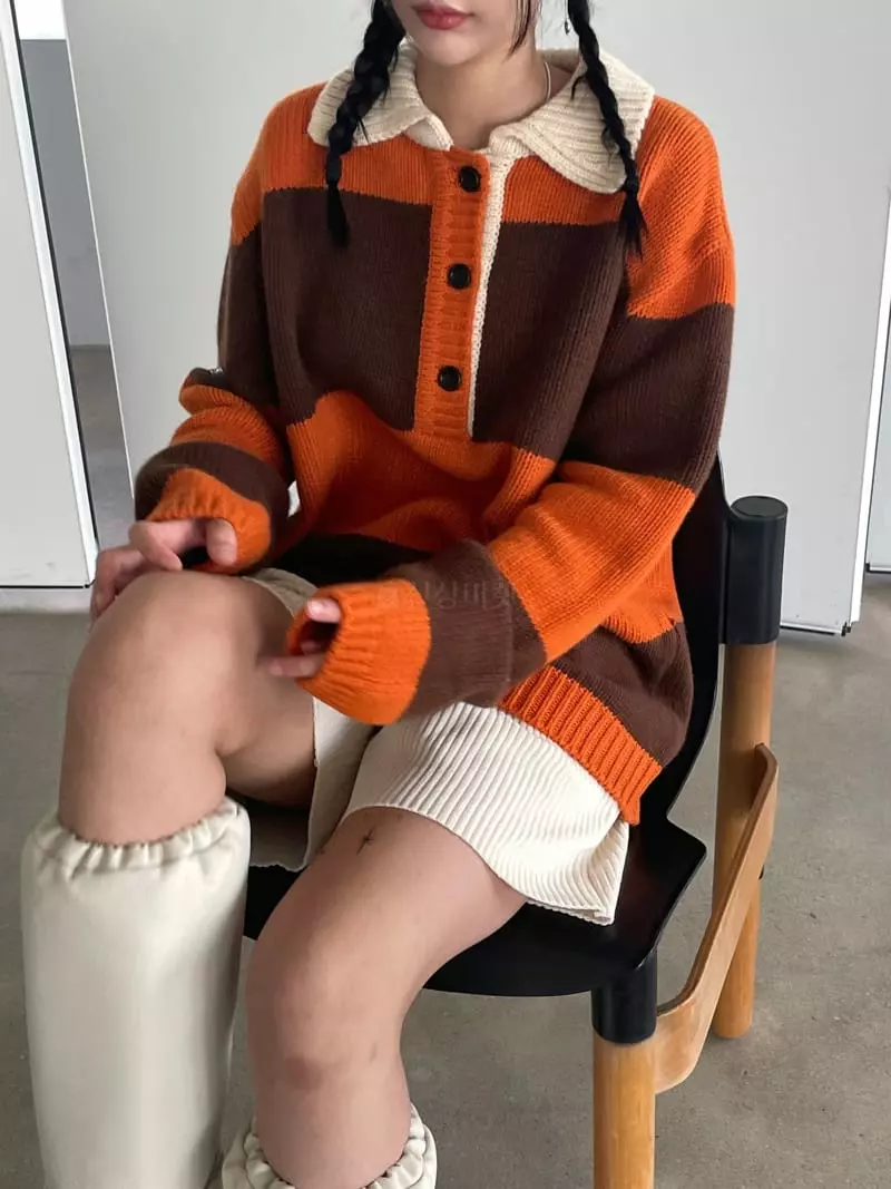 Kare - Korean Women Fashion - #womensfashion - Tom Knit Tee