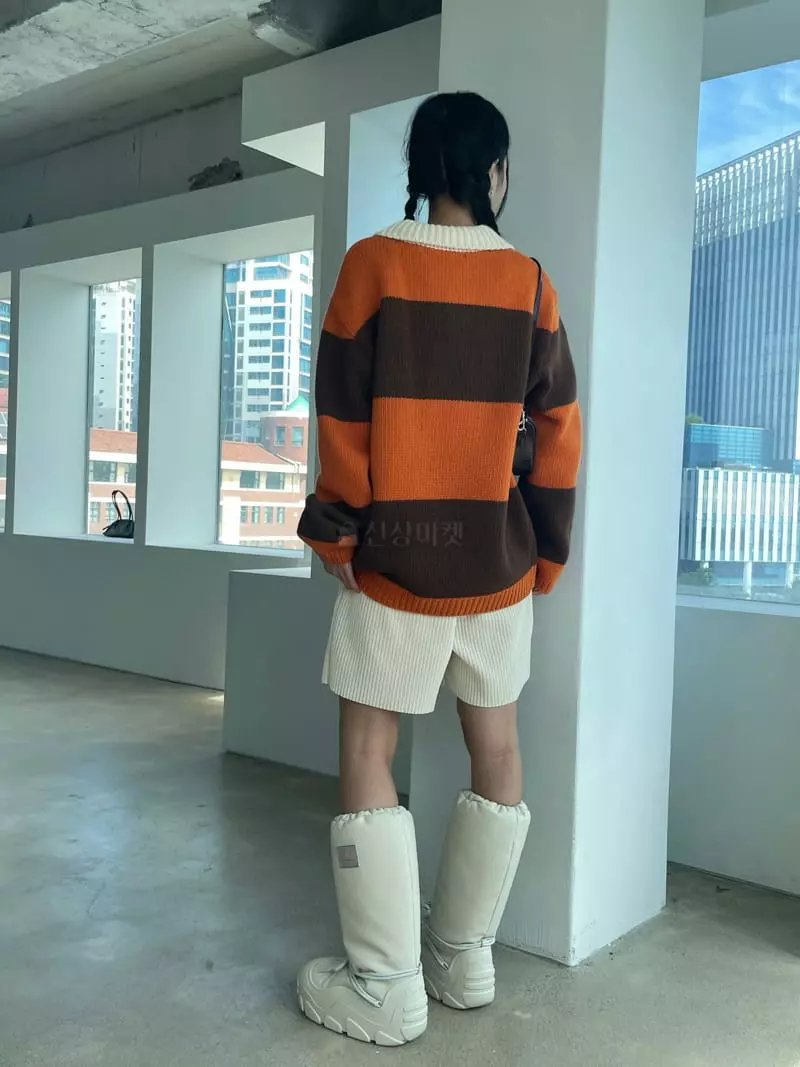 Kare - Korean Women Fashion - #womensfashion - Tom Knit Tee - 5