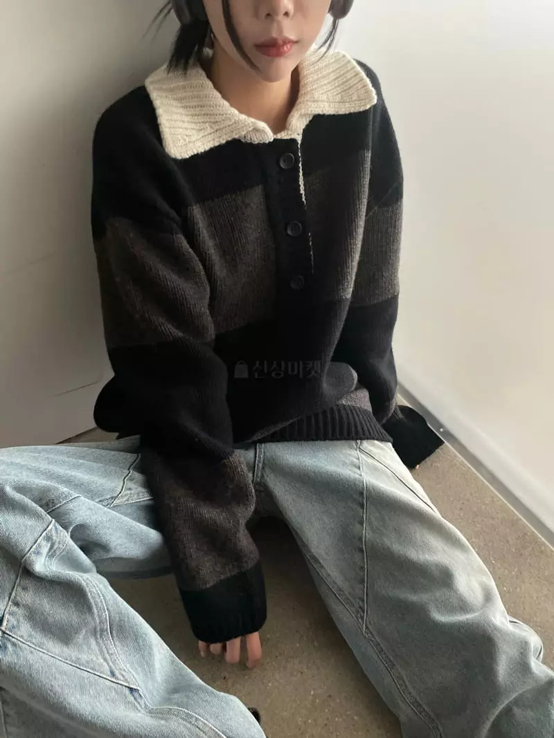 Kare - Korean Women Fashion - #womensfashion - Tom Knit Tee - 9