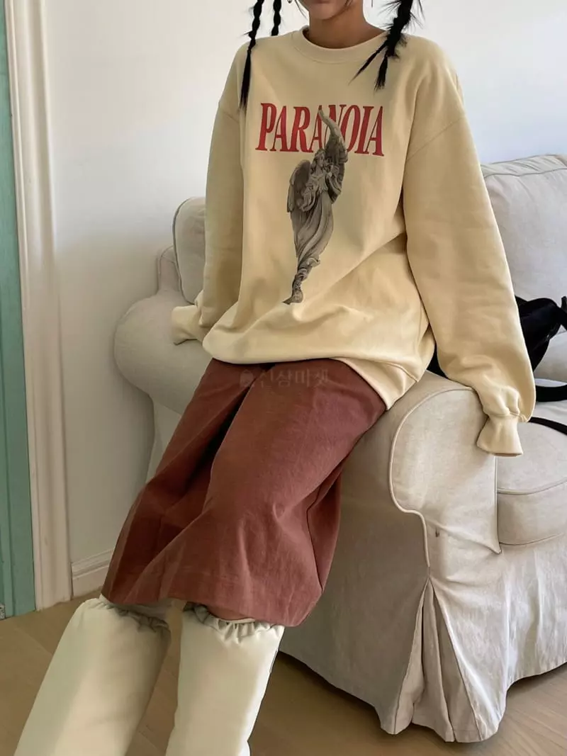 Kare - Korean Women Fashion - #momslook - Edd Sweatshirt - 4