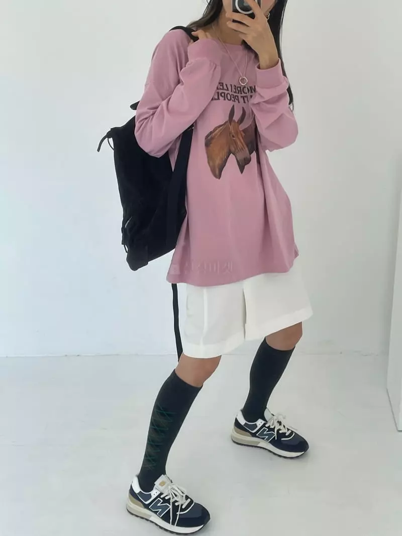 Kare - Korean Women Fashion - #womensfashion - Holls Tee - 11