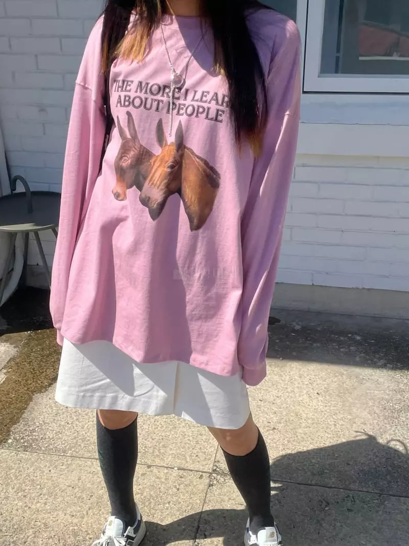 Kare - Korean Women Fashion - #womensfashion - Holls Tee - 7