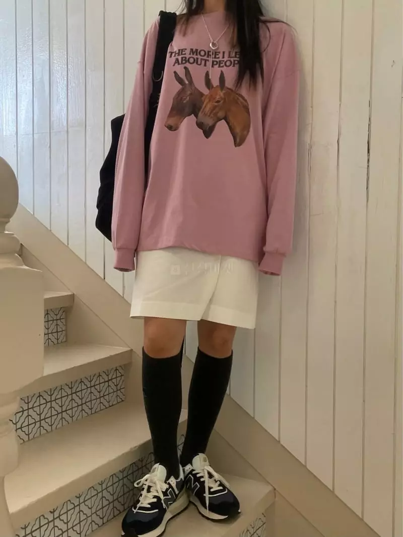 Kare - Korean Women Fashion - #womensfashion - Holls Tee - 9