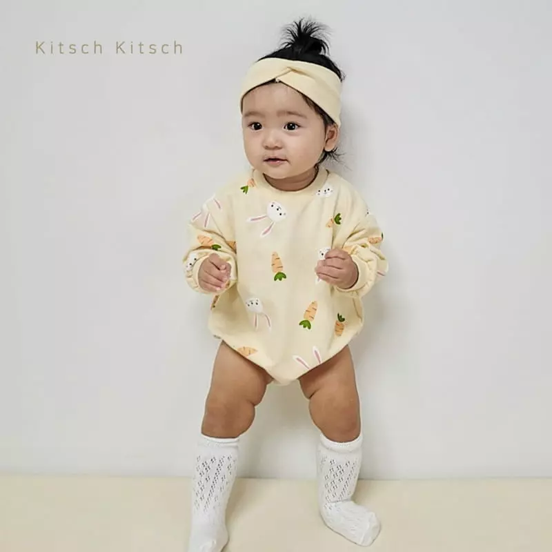 Kitsch Kitsch - Korean Baby Fashion - #babyoninstagram - Pattern Bodysuit - 6