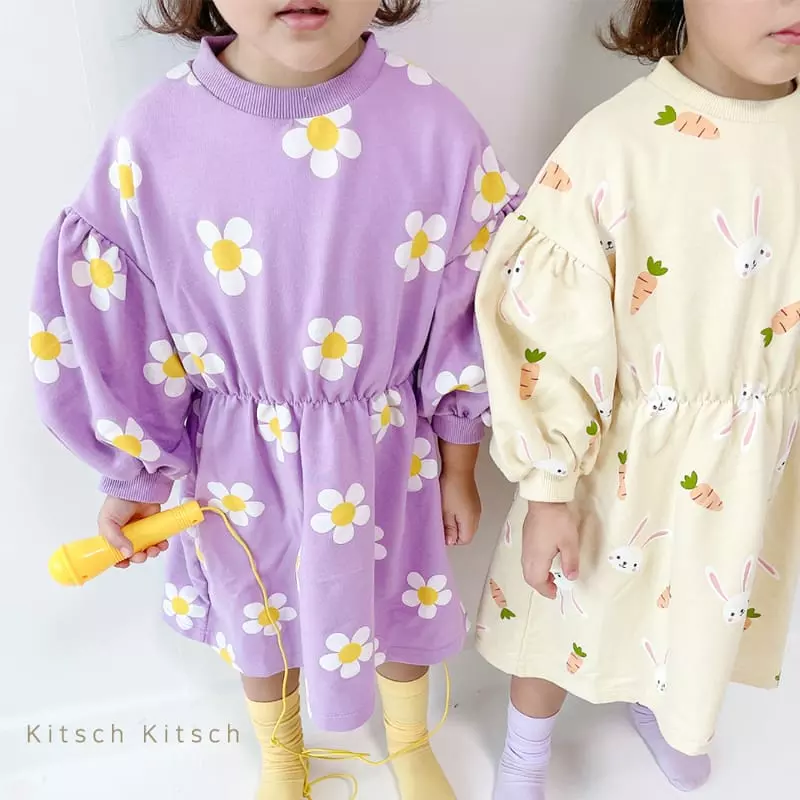 Kitsch Kitsch - Korean Children Fashion - #Kfashion4kids - Pattern One-piece - 8