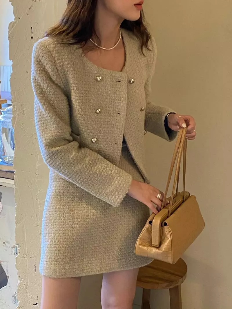 Knock - Korean Women Fashion - #momslook - Sharin Jacket
